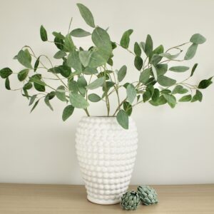 White Bobble Vase - Image 1